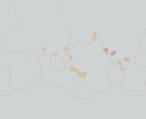 世界最新地震分布(USGS)