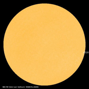 sunspots labeled